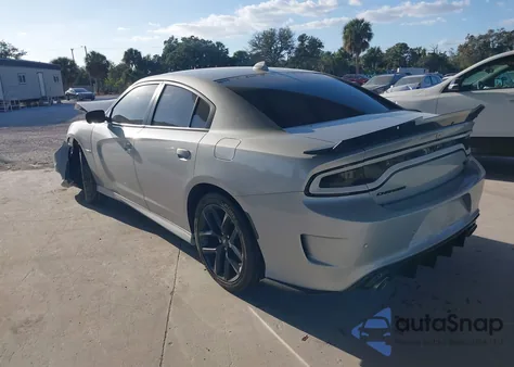 2022 Dodge Charger R/T из США, поврежденный, VIN 2C3CDXCT2NH149968